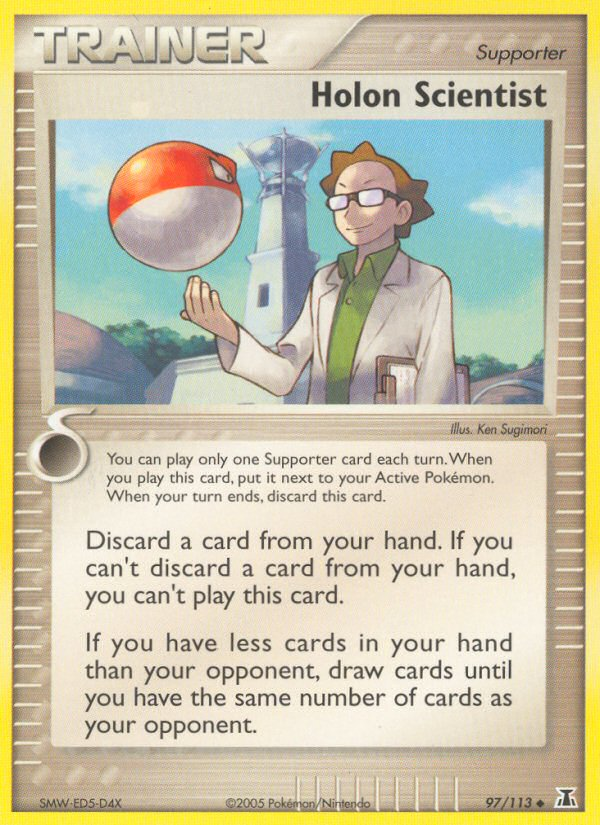 Holon Scientist (97/113) [EX: Delta Species] | Dragon's Lair Comics and Fantasy Houston TX