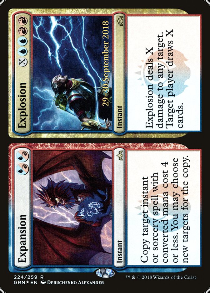Expansion // Explosion [Guilds of Ravnica Prerelease Promos] | Dragon's Lair Comics and Fantasy Houston TX