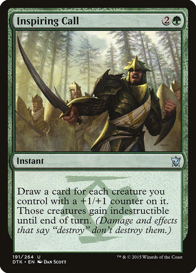 Inspiring Call [Dragons of Tarkir] | Dragon's Lair Comics and Fantasy Houston TX