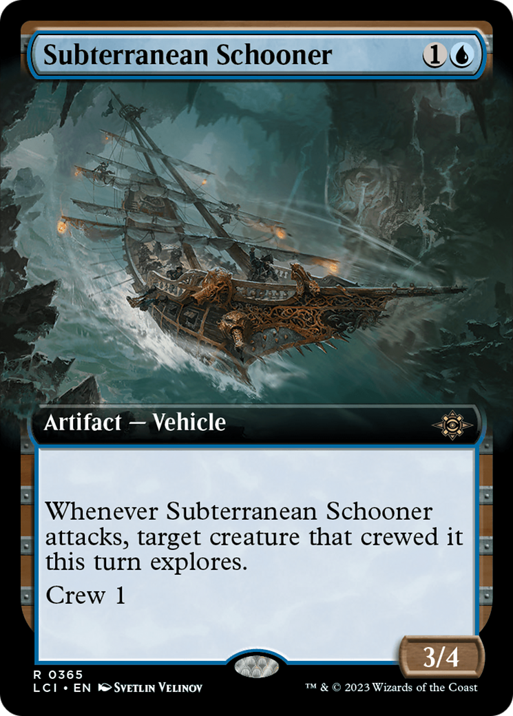 Subterranean Schooner (Extended Art) [The Lost Caverns of Ixalan] | Dragon's Lair Comics and Fantasy Houston TX