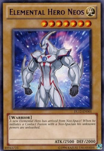 Elemental Hero Neos (Purple) [DL12-EN001] Rare | Dragon's Lair Comics and Fantasy Houston TX