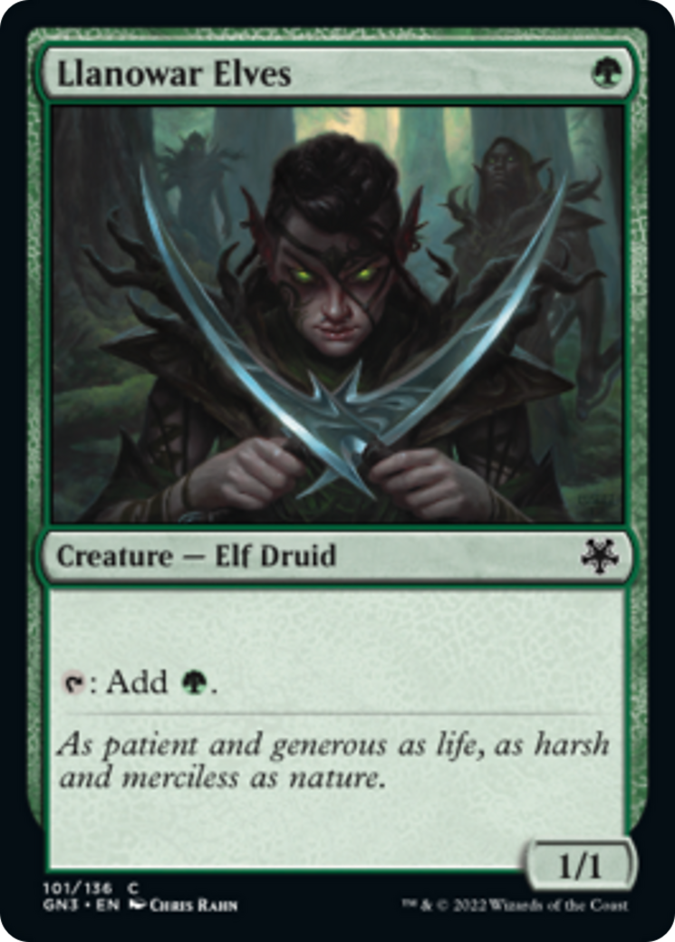 Llanowar Elves [Game Night: Free-for-All] | Dragon's Lair Comics and Fantasy Houston TX