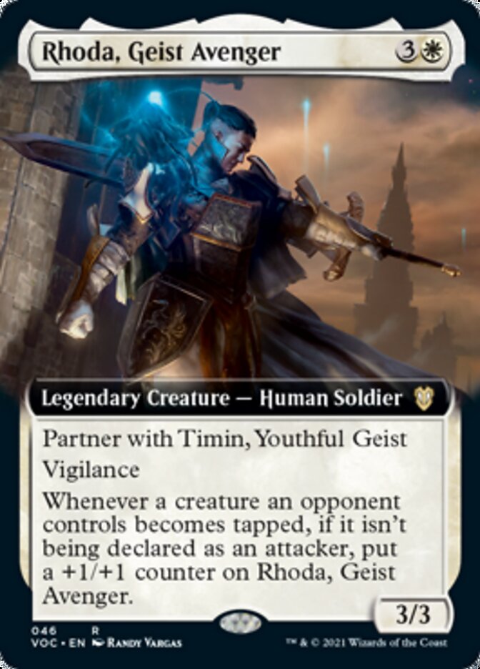 Rhoda, Geist Avenger (Extended Art) [Innistrad: Crimson Vow Commander] | Dragon's Lair Comics and Fantasy Houston TX