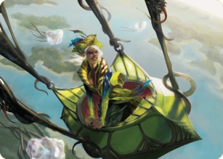Nael, Avizoa Aeronaut Art Card [Dominaria United Art Series] | Dragon's Lair Comics and Fantasy Houston TX