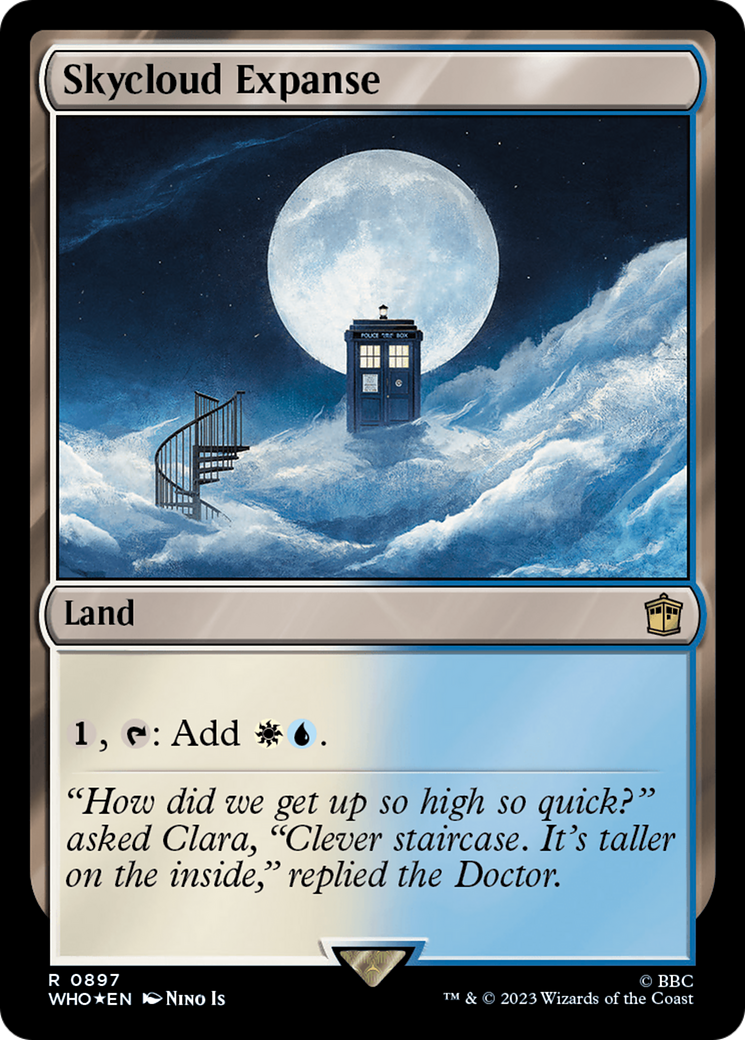 Skycloud Expanse (Surge Foil) [Doctor Who] | Dragon's Lair Comics and Fantasy Houston TX