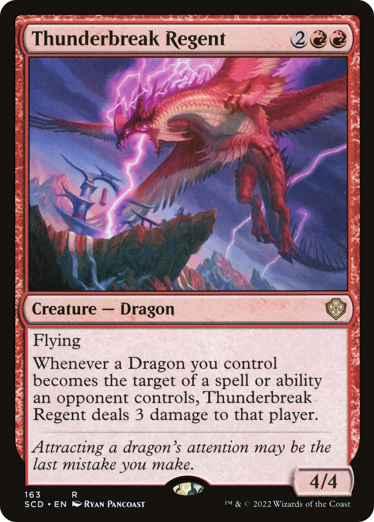 Thunderbreak Regent [Starter Commander Decks] | Dragon's Lair Comics and Fantasy Houston TX