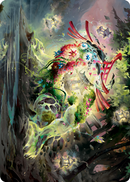 Go-Shintai of Life's Origin Art Card [Kamigawa: Neon Dynasty Art Series] | Dragon's Lair Comics and Fantasy Houston TX