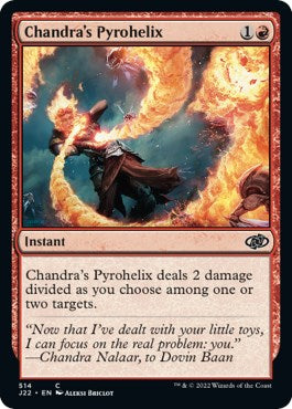 Chandra's Pyrohelix [Jumpstart 2022] | Dragon's Lair Comics and Fantasy Houston TX