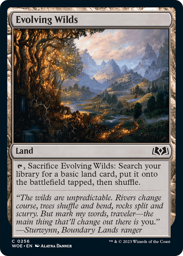 Evolving Wilds [Wilds of Eldraine] | Dragon's Lair Comics and Fantasy Houston TX