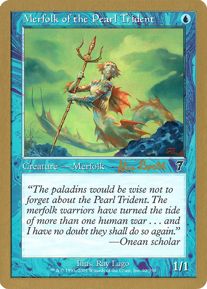 Merfolk of the Pearl Trident (Alex Borteh) [World Championship Decks 2001] | Dragon's Lair Comics and Fantasy Houston TX