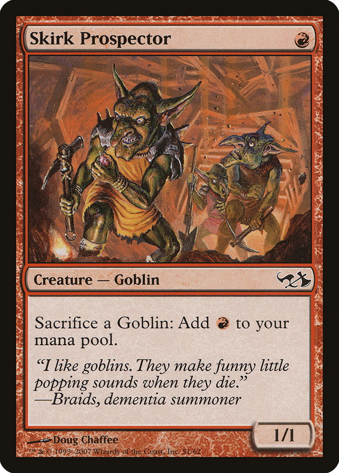 Skirk Prospector [Duel Decks: Elves vs. Goblins] | Dragon's Lair Comics and Fantasy Houston TX