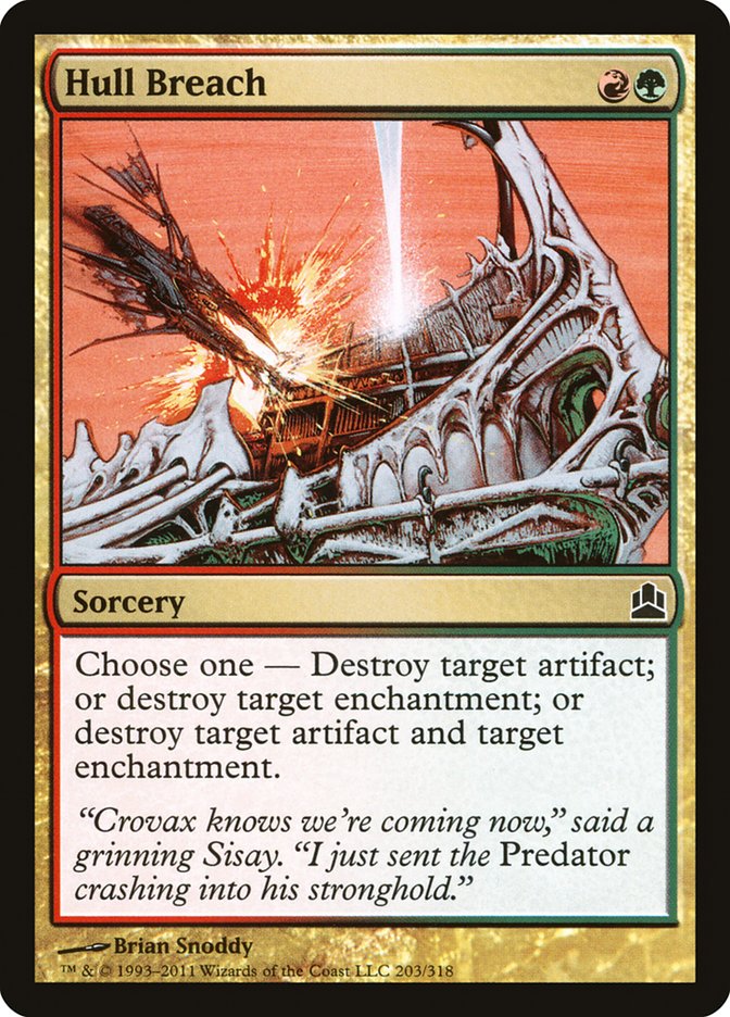 Hull Breach [Commander 2011] | Dragon's Lair Comics and Fantasy Houston TX