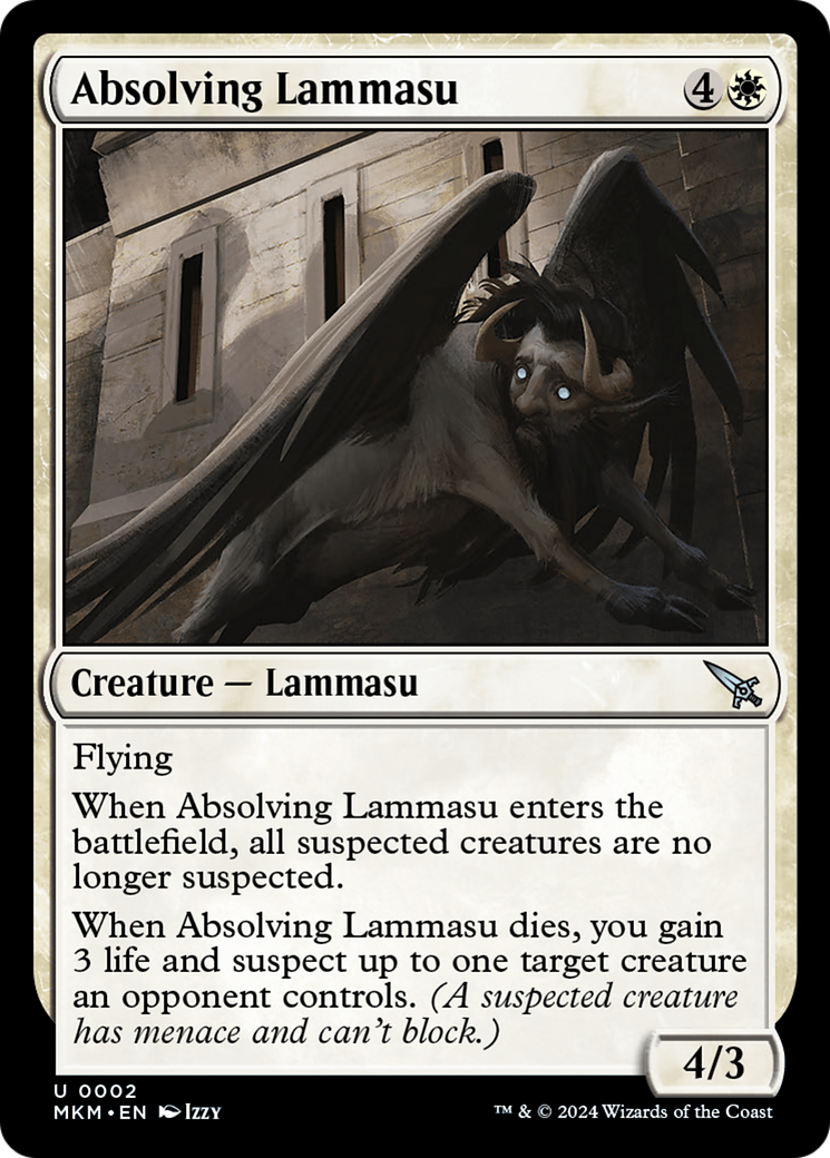 Absolving Lammasu [Murders at Karlov Manor] | Dragon's Lair Comics and Fantasy Houston TX
