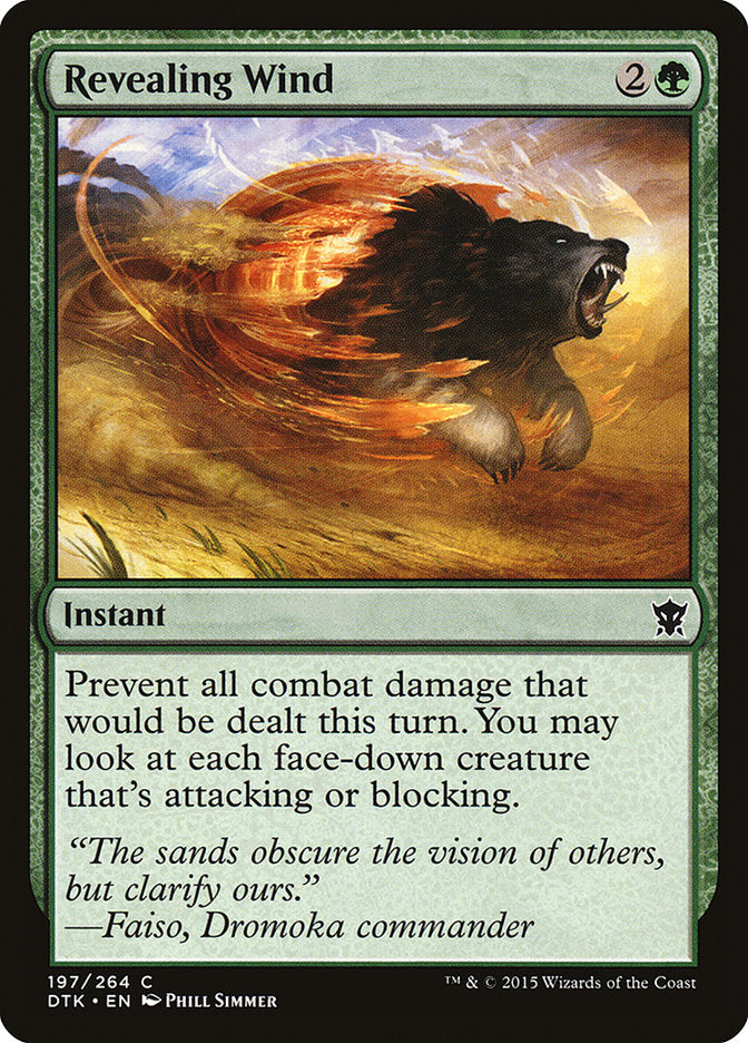 Revealing Wind [Dragons of Tarkir] | Dragon's Lair Comics and Fantasy Houston TX