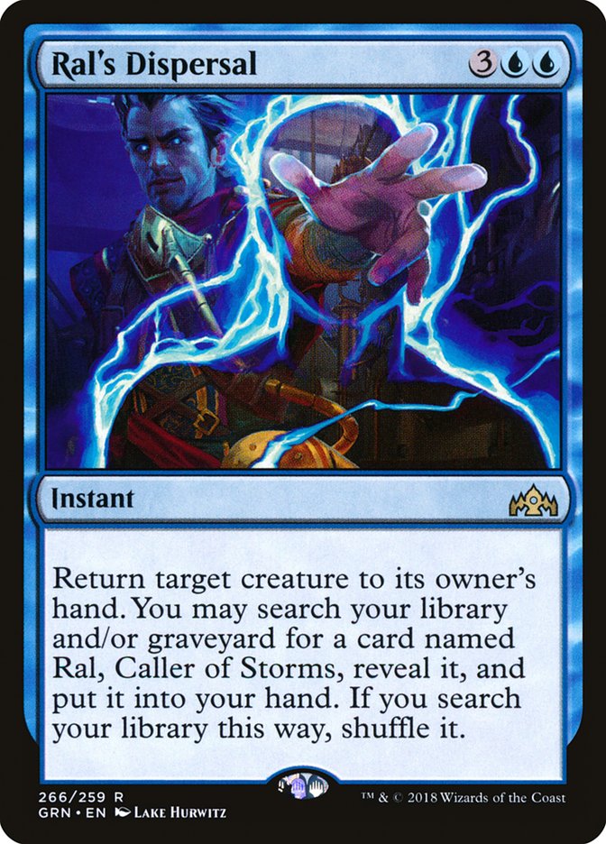 Ral's Dispersal [Guilds of Ravnica] | Dragon's Lair Comics and Fantasy Houston TX