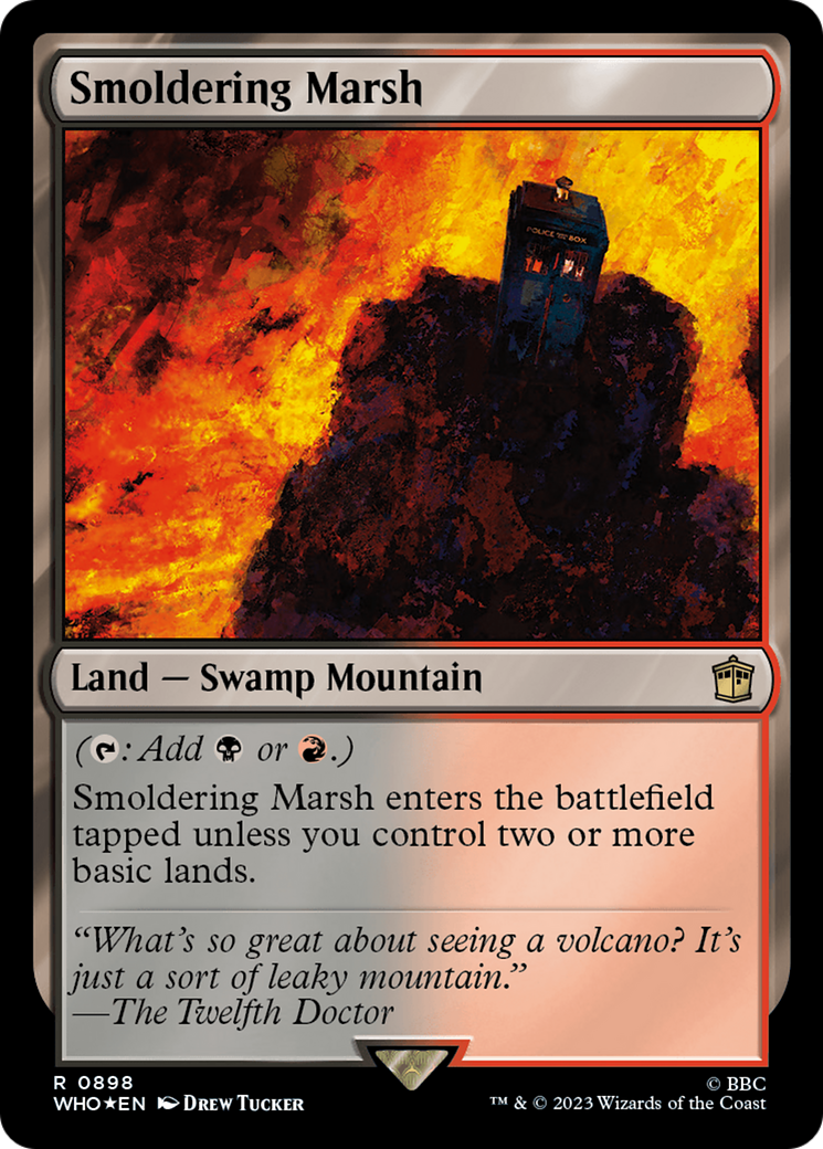 Smoldering Marsh (Surge Foil) [Doctor Who] | Dragon's Lair Comics and Fantasy Houston TX