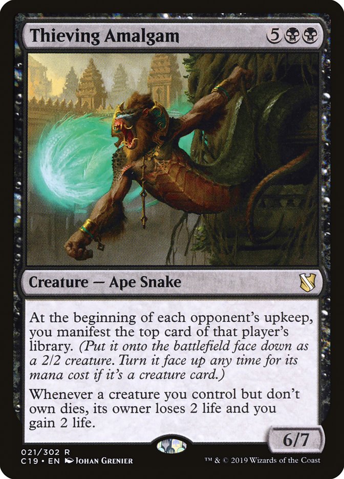 Thieving Amalgam [Commander 2019] | Dragon's Lair Comics and Fantasy Houston TX