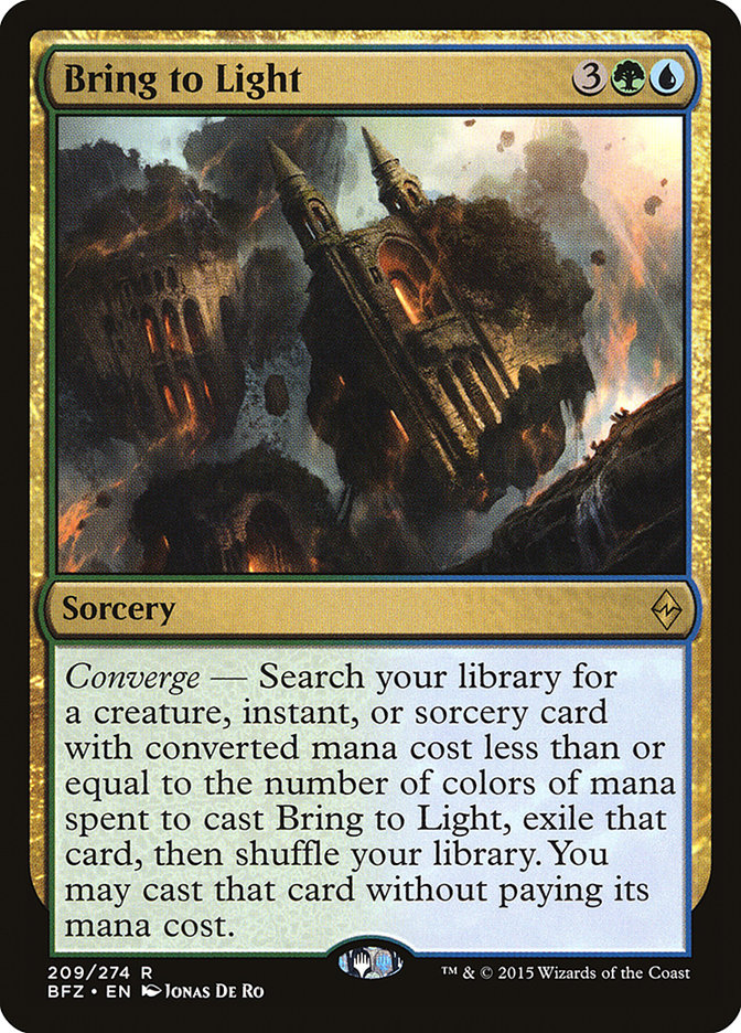 Bring to Light [Battle for Zendikar] | Dragon's Lair Comics and Fantasy Houston TX