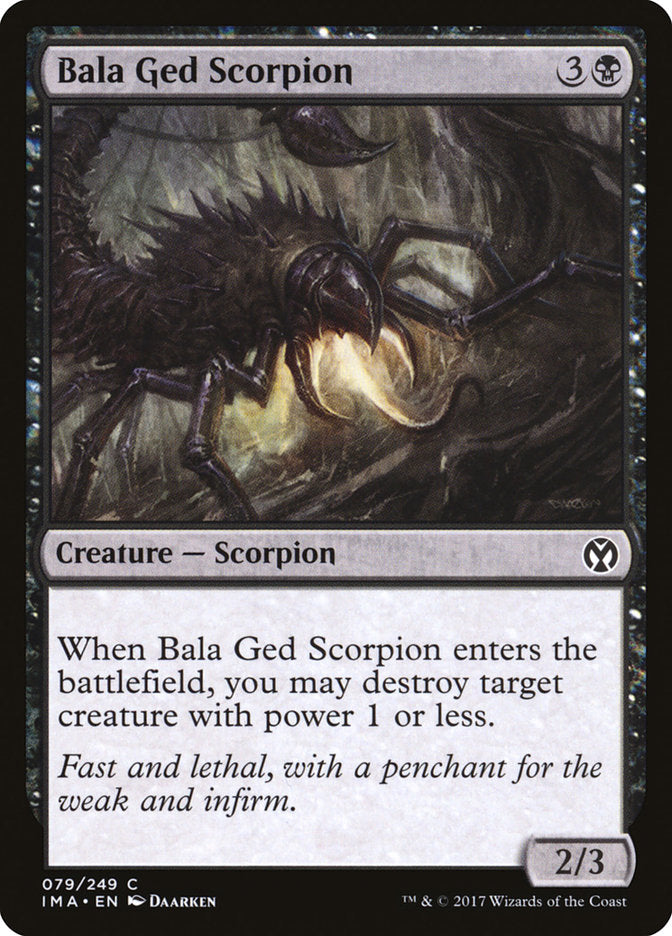 Bala Ged Scorpion [Iconic Masters] | Dragon's Lair Comics and Fantasy Houston TX