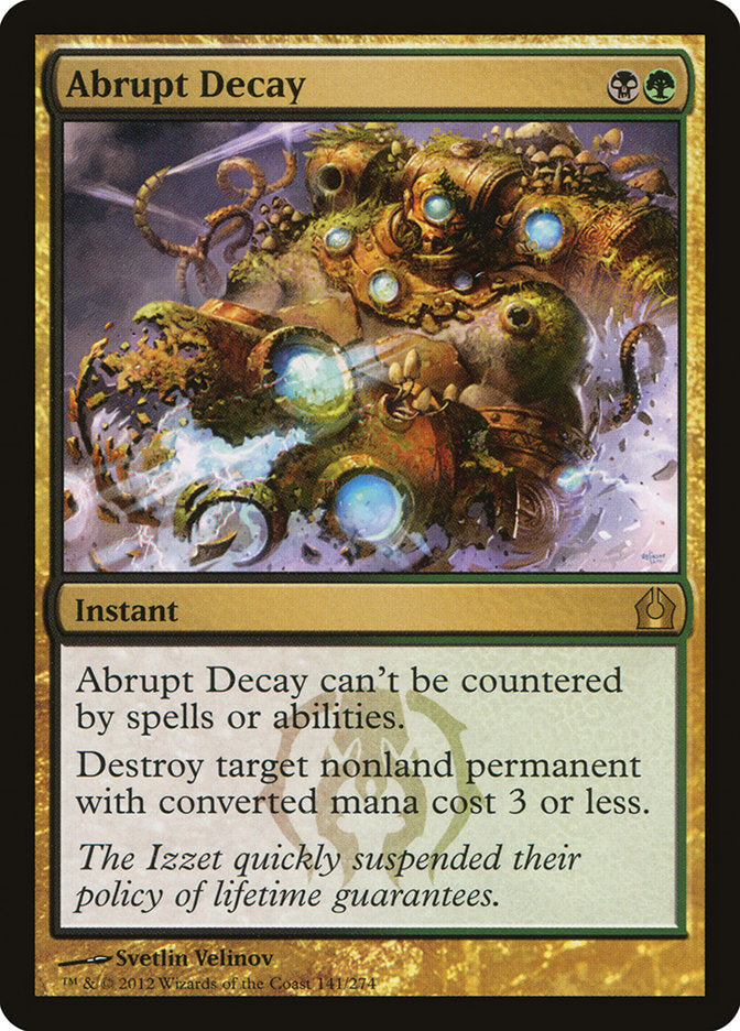 Abrupt Decay [Return to Ravnica] | Dragon's Lair Comics and Fantasy Houston TX