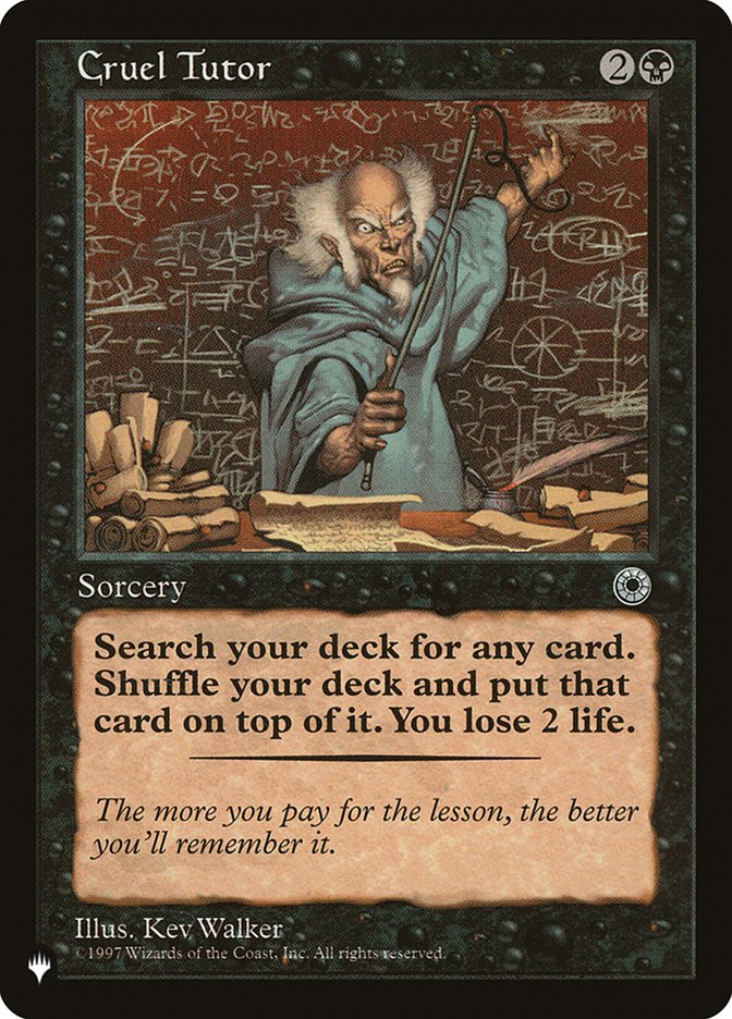 Cruel Tutor [The List] | Dragon's Lair Comics and Fantasy Houston TX