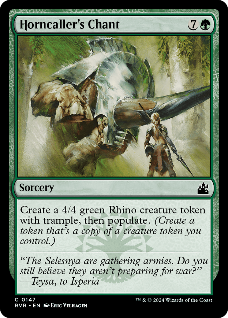Horncaller's Chant [Ravnica Remastered] | Dragon's Lair Comics and Fantasy Houston TX