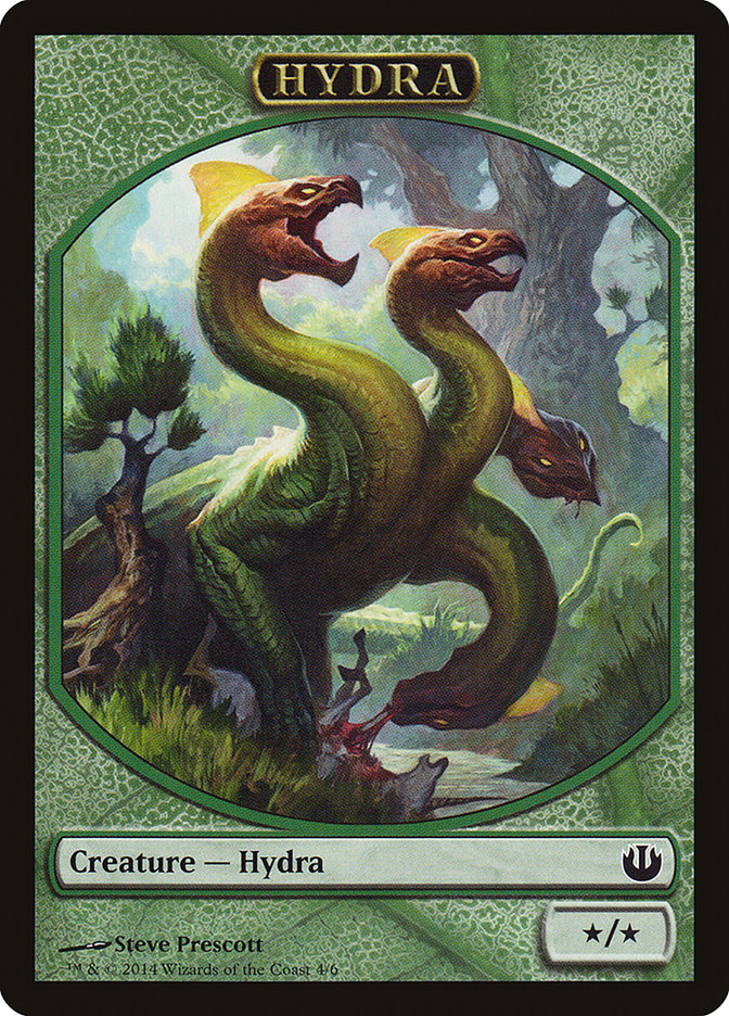 Hydra Token [Journey into Nyx Tokens] | Dragon's Lair Comics and Fantasy Houston TX