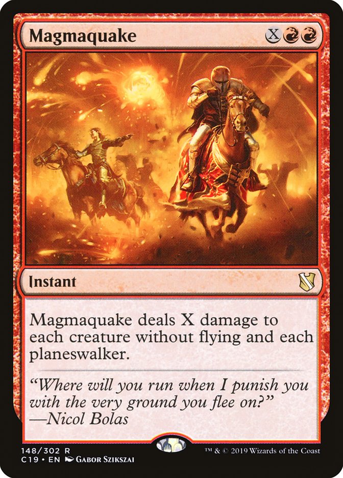 Magmaquake [Commander 2019] | Dragon's Lair Comics and Fantasy Houston TX