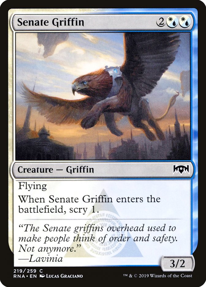 Senate Griffin [Ravnica Allegiance] | Dragon's Lair Comics and Fantasy Houston TX