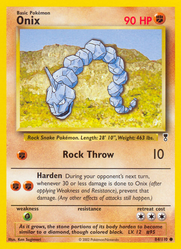Onix (84/110) [Legendary Collection] | Dragon's Lair Comics and Fantasy Houston TX