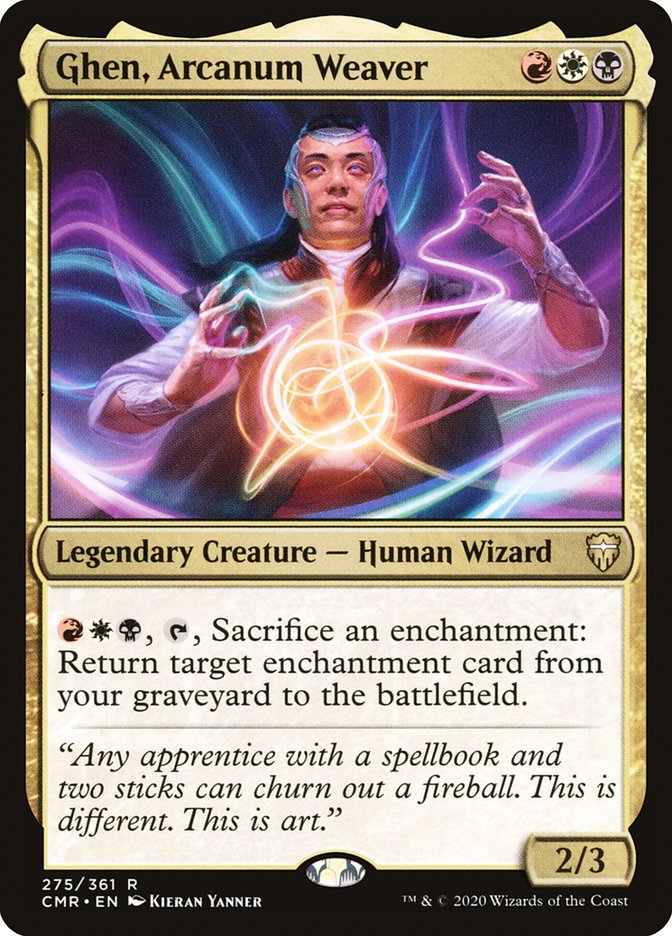 Ghen, Arcanum Weaver [Commander Legends] | Dragon's Lair Comics and Fantasy Houston TX