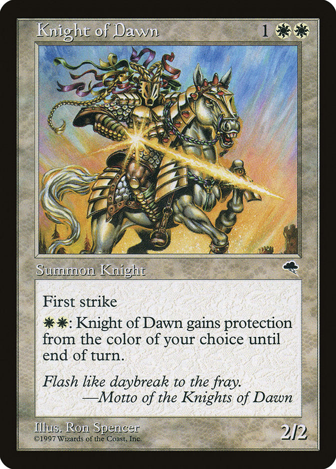 Knight of Dawn [Tempest] | Dragon's Lair Comics and Fantasy Houston TX