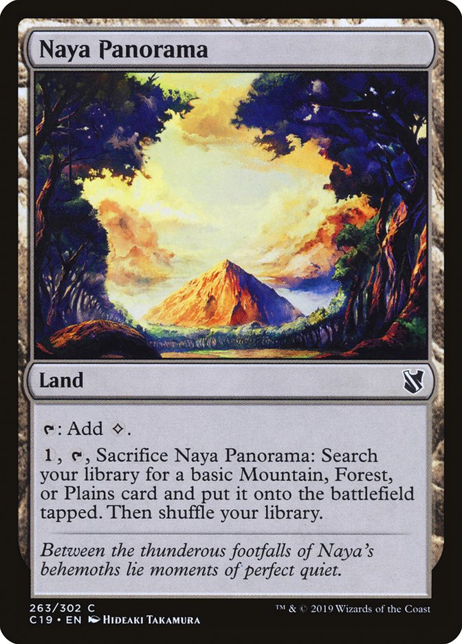 Naya Panorama [Commander 2019] | Dragon's Lair Comics and Fantasy Houston TX
