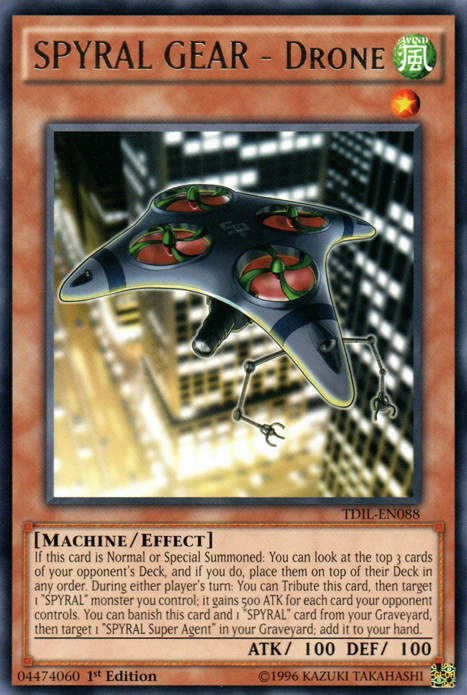 SPYRAL GEAR - Drone [TDIL-EN088] Rare | Dragon's Lair Comics and Fantasy Houston TX