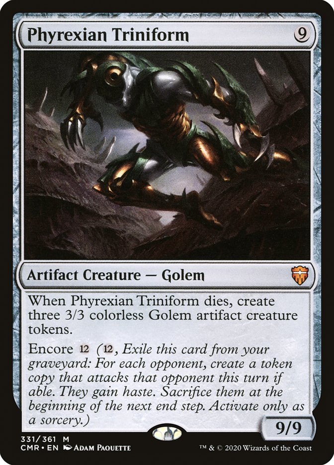 Phyrexian Triniform [Commander Legends] | Dragon's Lair Comics and Fantasy Houston TX