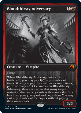 Bloodthirsty Adversary [Innistrad: Double Feature] | Dragon's Lair Comics and Fantasy Houston TX