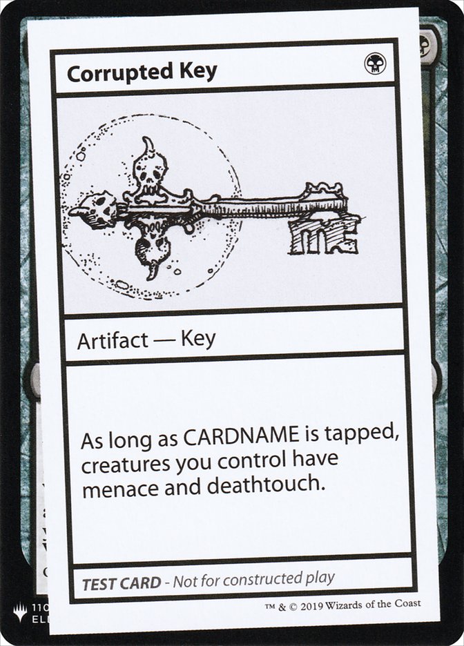 Corrupted Key [Mystery Booster Playtest Cards] | Dragon's Lair Comics and Fantasy Houston TX