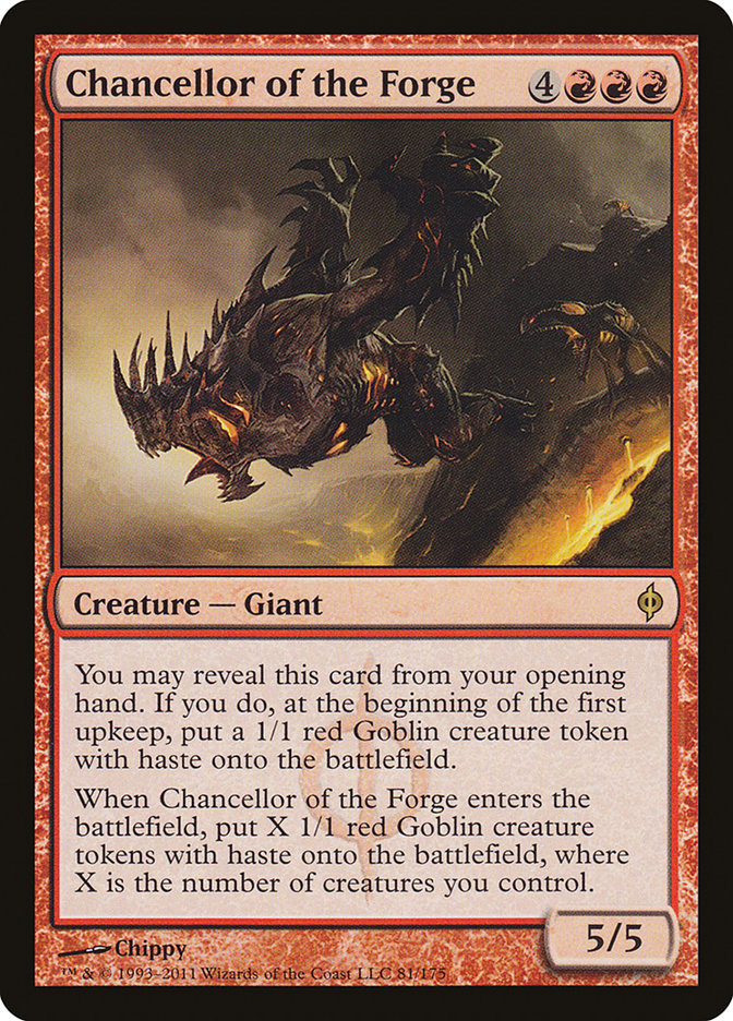 Chancellor of the Forge [New Phyrexia] | Dragon's Lair Comics and Fantasy Houston TX