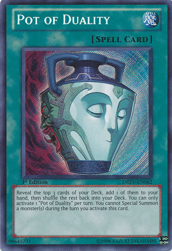 Pot of Duality [DREV-EN062] Secret Rare | Dragon's Lair Comics and Fantasy Houston TX