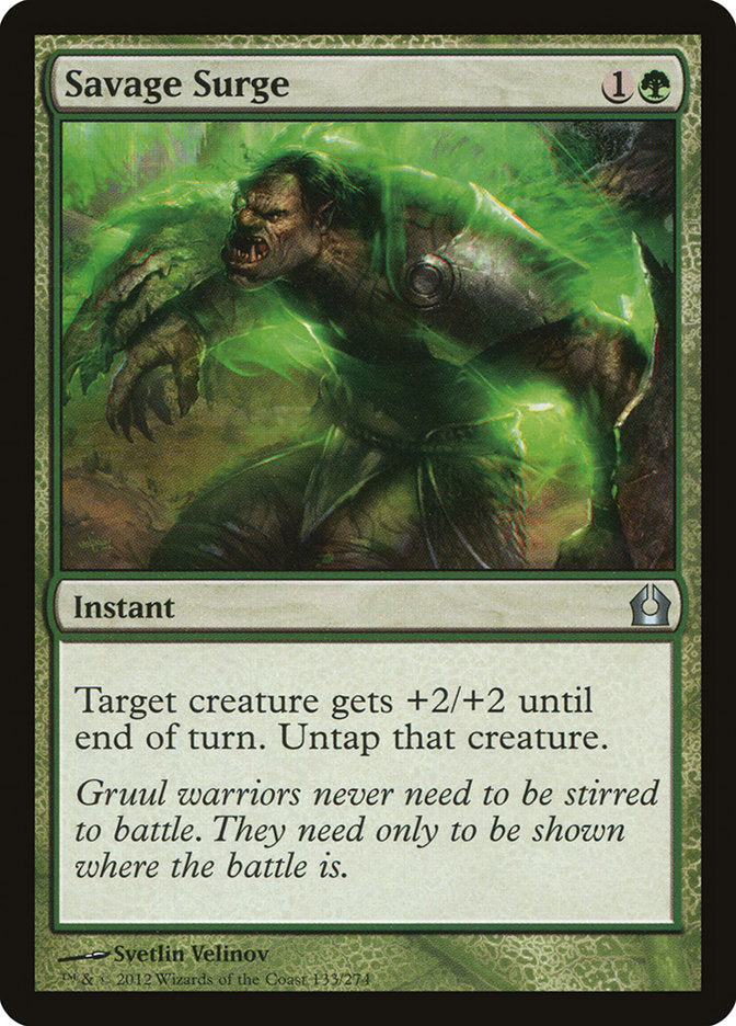 Savage Surge [Return to Ravnica] | Dragon's Lair Comics and Fantasy Houston TX