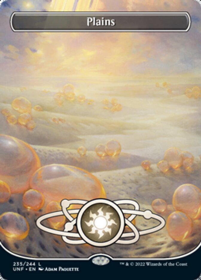 Plains (235) (Planetary Space-ic Land) [Unfinity] | Dragon's Lair Comics and Fantasy Houston TX