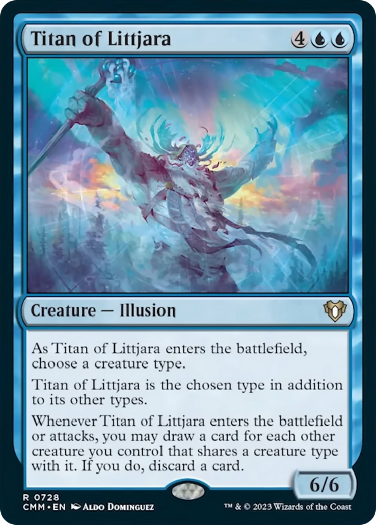 Titan of Littjara [Commander Masters] | Dragon's Lair Comics and Fantasy Houston TX