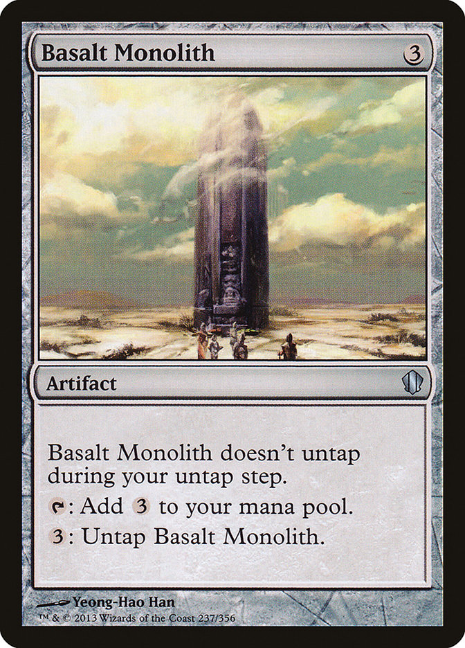 Basalt Monolith [Commander 2013] | Dragon's Lair Comics and Fantasy Houston TX