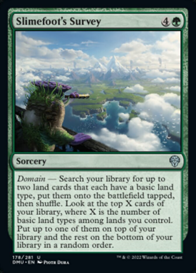 Slimefoot's Survey [Dominaria United] | Dragon's Lair Comics and Fantasy Houston TX