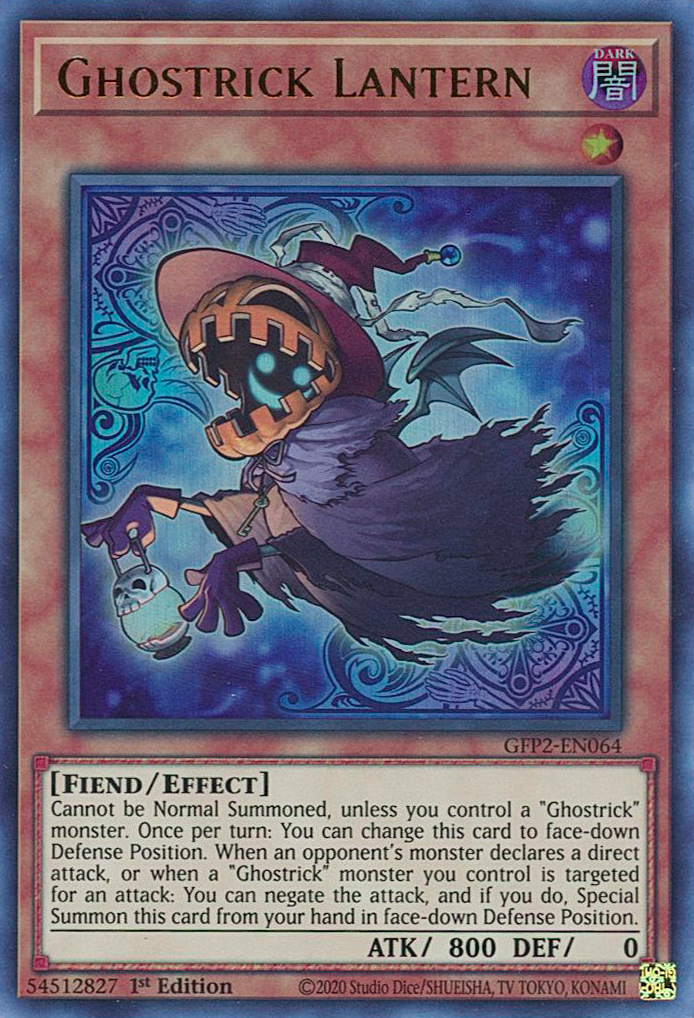 Ghostrick Lantern [GFP2-EN064] Ultra Rare | Dragon's Lair Comics and Fantasy Houston TX