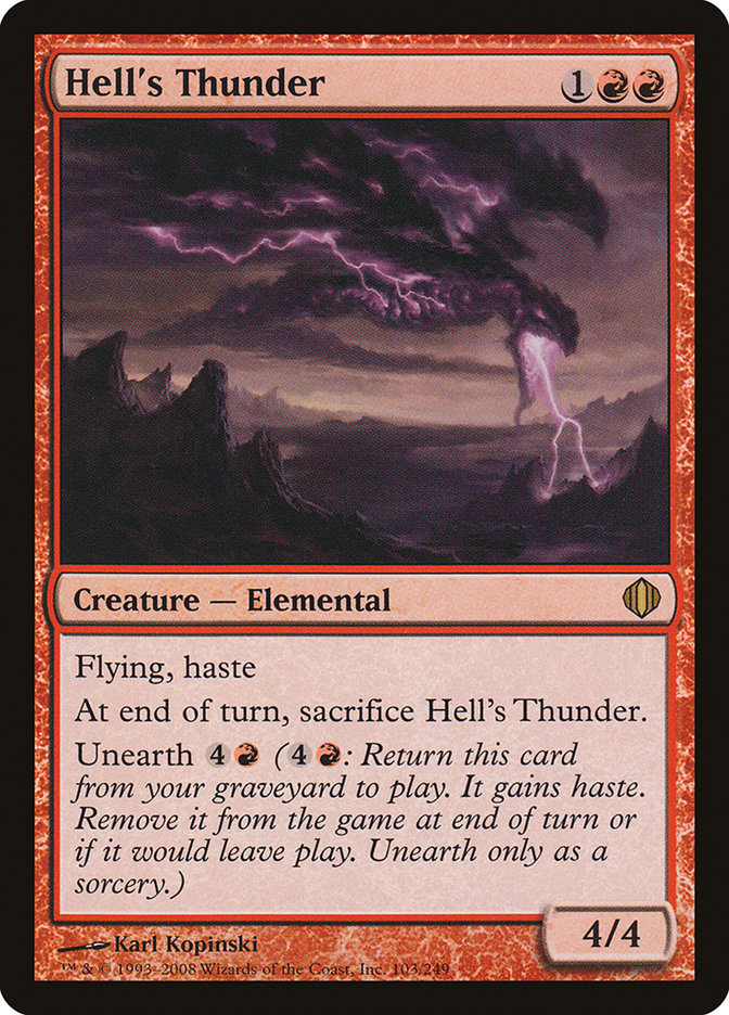 Hell's Thunder [Shards of Alara] | Dragon's Lair Comics and Fantasy Houston TX