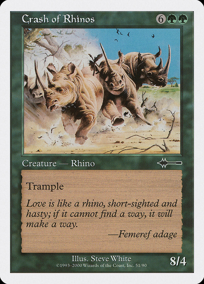 Crash of Rhinos [Beatdown] | Dragon's Lair Comics and Fantasy Houston TX