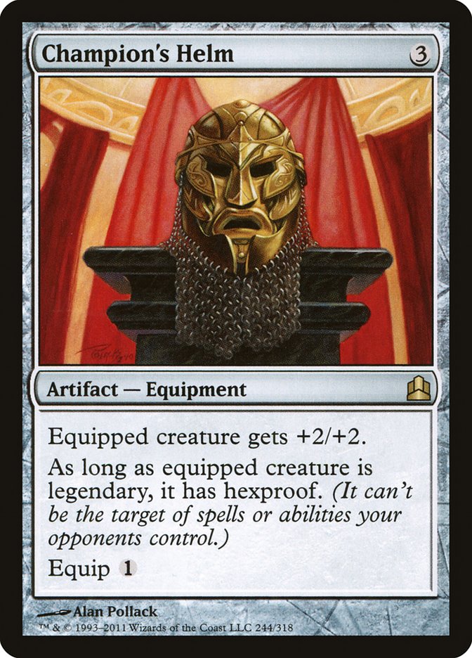 Champion's Helm [Commander 2011] | Dragon's Lair Comics and Fantasy Houston TX