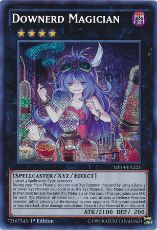 Downerd Magician [MP14-EN225] Secret Rare | Dragon's Lair Comics and Fantasy Houston TX