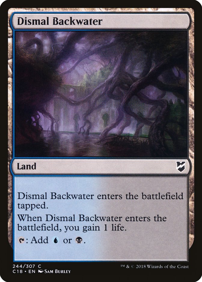 Dismal Backwater [Commander 2018] | Dragon's Lair Comics and Fantasy Houston TX